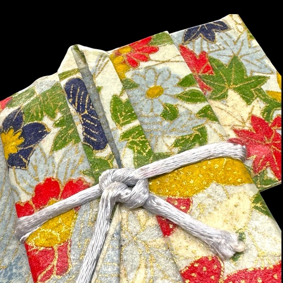 Vintage Handmade Origami Fan & Kimono Pins - Picture 7 of 9